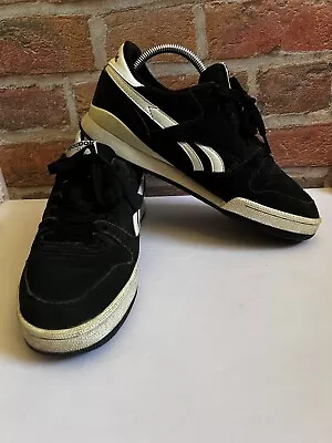 Reebok Men’s Black Classic Sneaker-Casual-Comfy-Streer-Size 8 Mens  • $49