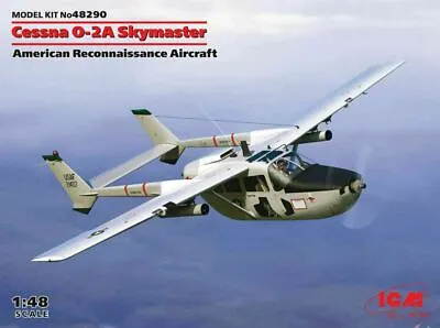 ICM 1:48 Scale Model Kit  - Cessna O-2A Skymaster (recon.)  	 ICM48290  • £30.39