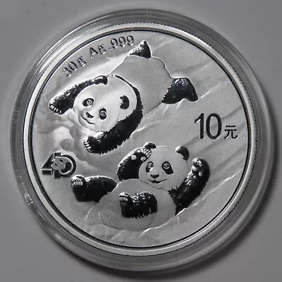 2022 China 10 Yuan Panda - 30 Grams .999 Silver • $42.95