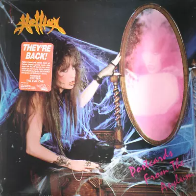 HELLION Postcards From The Asylum - NEW SEALED 1988 EP Record Judas Priest #36 • $34.99