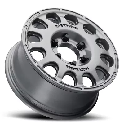 16x7 Titanium Wheels Method MR107 6x5.5/6x139.7 25 (Set Of 4)  106.25 • $1472.40