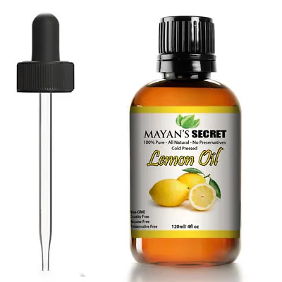 100% Pure Virgin Lemon Essential Oil 4 Oz (118 Ml)  FRESH Made In USA • $15.95