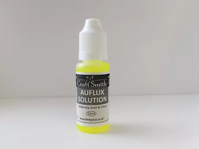 £6.35 • Buy AuFlux For Gold And Silver Soldering Comes In 15ml Precision Tip Bottle