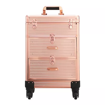 Nail Technician Cosmetic Vanity Trolley Case Beauty Make-up Hairdressing Storage • £69.95