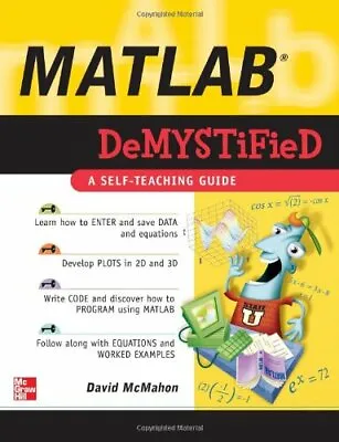 £2.11 • Buy MATLAB Demystified,David Mcmahon