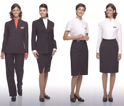 £288.75 • Buy Iberia Airlines Stewardess Cabin Crew Flight Attendant Uniform  Adolfo Dominguez