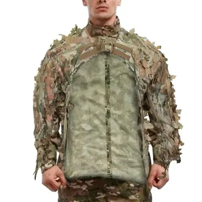 Men  Ghillie Suit  Camouflage Clothes Hunting Clothes Jungle Leave Hunting Suit • $129.79