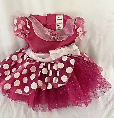 Disney Minnie Mouse Dress / Halloween Costume. Sz. 2T. Adorable! • $16.97