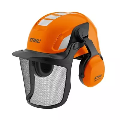 Stihl Advance X-vent Chainsaw Safety Helmet And Visor 0000 888 0802 • £84.99