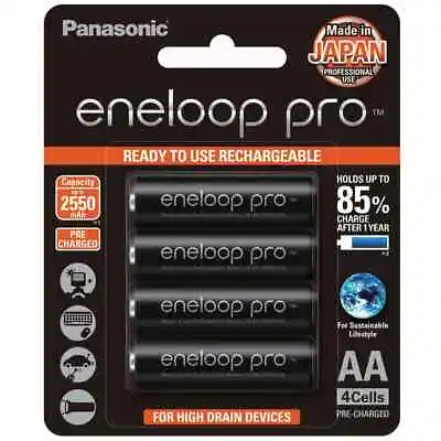 Panasonic Eneloop Pro AA - 4 Pk • $29.95