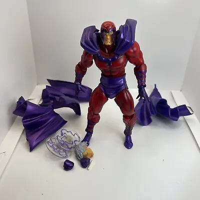 Marvel Amazing Yamaguchi Magneto X-men No.006 6” Figure Revoltech Genuine • £50