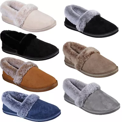 £33.95 • Buy Skechers Slippers Women Ladies Faux Fur Slippers Shoes Team Toasty Sketchers