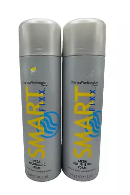 (2) Charles Worthington Smart Fixx Mega Volumising Foam 5.1 Oz *LIQUID • $49.99