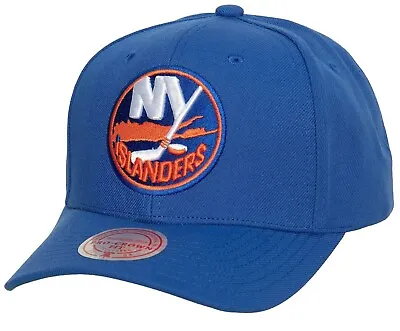 New York Islanders Ground 2.0 Pro Mitchell & Ness NHL Curved Snapback Hat Cap • $28.82