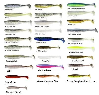 Keitech Easy Shiner 4  Swimbait - Choice Of Colors • $4.99