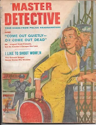 Master Detective June 1957 VINTAGE CRIME GOSSIP MAGAZINE PULP FICTION • $3.99