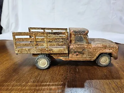 Vintage Tonka Stake Truck Jeep Tilt Bed Farm 1960’s Parts Repair Restore • $24