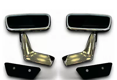 Exterior Mirror Chrome With Mirror Glass Set For Mercedes Benz W108 W109 • $253.21