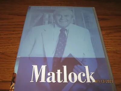 Matlock Lot Of 9 DVDs DISCS Marked Both Sides 19 Thru 36 Excellent Condition • $9.95