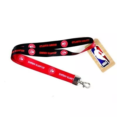 3X NBA Atlanta Hawks Basketball - 2 Tone Series 2 Lobster Lanyard W/ Keychain • $11.99