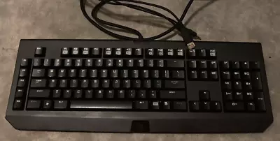 RAZER BlackWidow 2013 Mechanical Keyboard With Cherry Blue Switches RZ03-0039 • $30