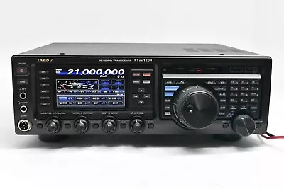 YAESU FTdx1200 HF 50MHz Ham Radio Transceiver Japan Ver. W/Mic Excellent Cond. • $799