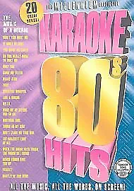 The Millennium Karaoke Collection: The 80s DVD (2004) Cert E Fast And FREE P & P • £3.26