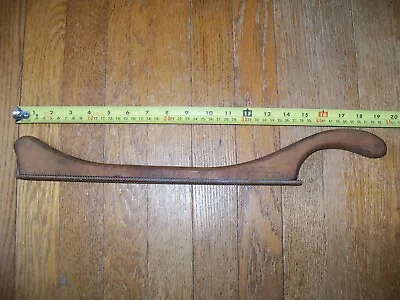 Vintage  Old Smoothie  Remont Mfg Co Wood Handle Auto Body Flat File H1422 • $25