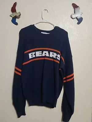 Vintage Chicago Bears Cliff Engle Sweater 80s Mike Ditka M • $60