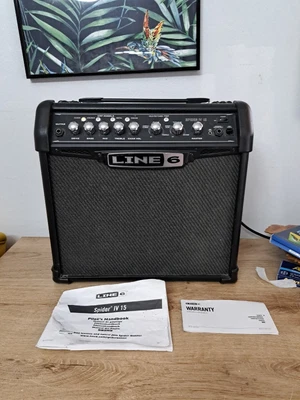 £30 • Buy Line 6 Spider IV 15 15W Guitar Amp Combo Amplifier With Effects
