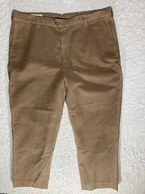 Orvis Pants Men's 42x28 Moleskin Chino Khaki Outdoor Slacks • $23.89