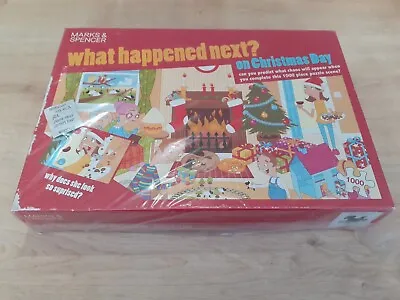 Marks And Spencers What Happened Next On Christmas Day 1000 Piece Puzzle • £5