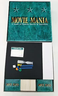 Movie Mania Game. Retro / Vintage. 1990's. • £8.99