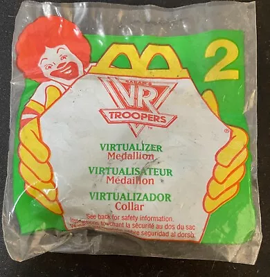 Saban's VR Troopers Virtualizer McDonalds Happy Meal Toy New Sealed • $4.99