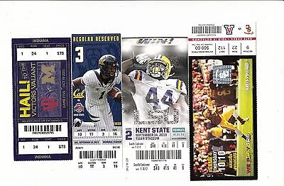 Lot Of 100 Different College Football Season Ticket Stubs Auburn Notre Dame Usc • $59.97