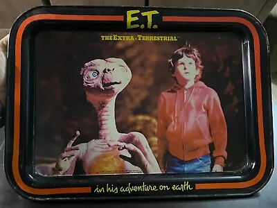 Vintage E.T. The Extra Terrestrial Metal Serving Tray • $19.99