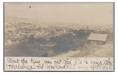 RPPC Aerial View Of MIFFLINBURG PA Union County Real Photo Postcard 1 • $14.99