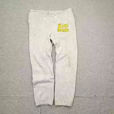 Vintage Kent State KSU Heather Gray Sweatpants Distressed 1980s Champion • $23.99