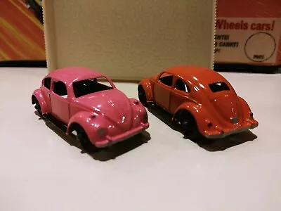 Vintage 1960’s Tootsietoy Volkswagen Beetle Bug VW Lot • $19.95