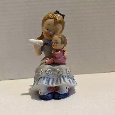 Vintage George Good Corp Mother Feeding Baby  Ceramic Figurine 4”H • $9.99