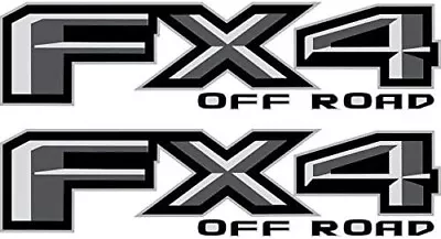 Ford FX4 Off Road 4x4 F150 F250 F350 Decal Sticker Grey Black • $16.99