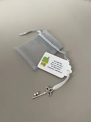 YOU HOLD KEY TO DOOR Keepsake Gift 16th 18th 21st Birthday Charm Card Filler • £1.58