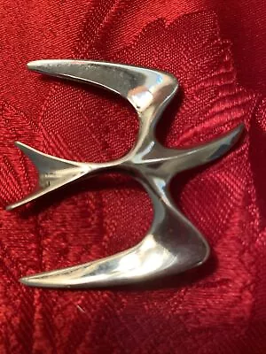 Vintage SARAH COVENTRY Jewelry MR SEAGULL Brooch 1974 Silver Tone MCM RETRO • $4.99