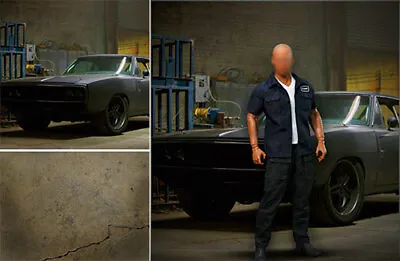 Ikea Detolf Diorama Backdrop~fast & Furious~garage For Belet 1/6 Figures Mr. Vin • $71.99