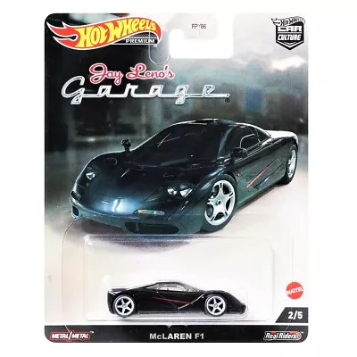 Hot Wheels Car Culture Jay Leno's Garage 2/5 McLaren F1 Diecast Car Brand New  • £10.49