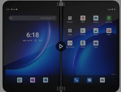 $455 • Buy Microsoft Surface Duo 1 - 128GB - Glacier (Unlocked) (Dual SIM )BRAND NEW BOXED