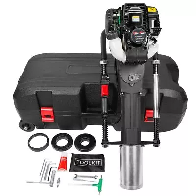 38cc T-Post Driver 4-Stroke Gas-Powered Pile Fence Push Pounder Heavy Duty Set • $339.95