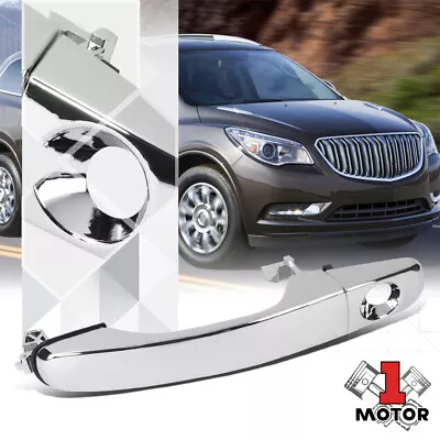 [Front Left] Chrome Exterior Door Pull Handle For 05-17 Equinox/Malibu/Acadia • $21.43