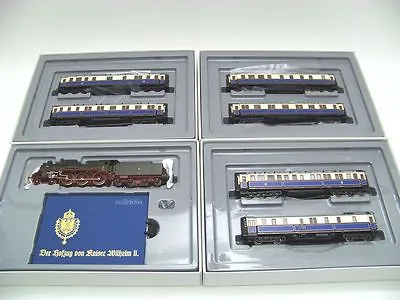 Märklin H0 2881 Steam Locomotive Train Set Kaiser Wilhelm Wagon Digital Boxed • £722.91