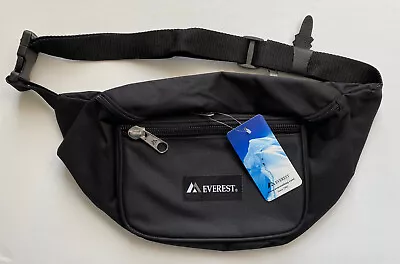 Everest Signature Waist Fanny Pack - Extra Large – 044XLD - Black 16.5  Wide • $19.99